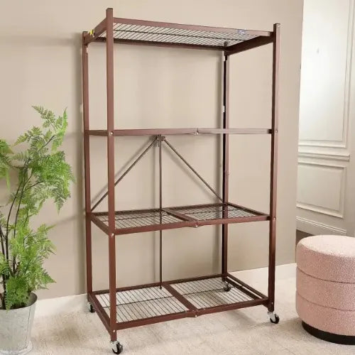 BUY 2 GET 2 FREE!*4-Tier Heavy Duty Rack β Includes FREE Storage Boxes