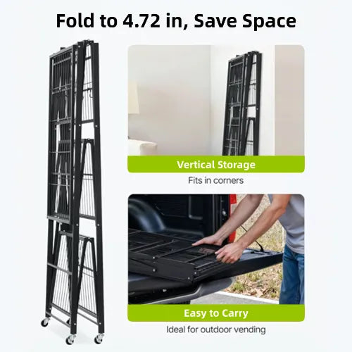 BUY 2 GET 2 FREE!*4-Tier Heavy Duty Rack β Includes FREE Storage Boxes