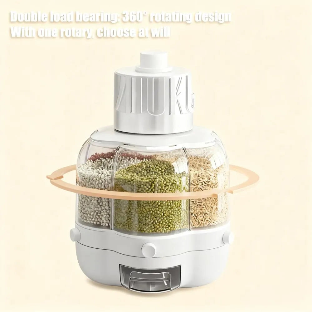 Large Clear Kitchen Storage Container, Visible for Easy Inventory Check