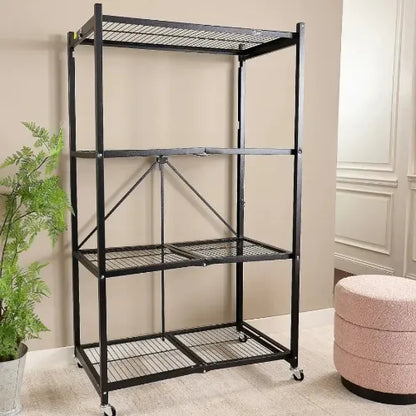 BUY 2 GET 2 FREE!*4-Tier Heavy Duty Rack – Includes FREE Storage Boxes