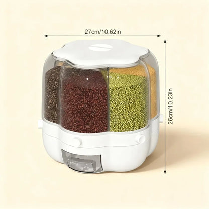 Large Clear Kitchen Storage Container, Visible for Easy Inventory Check