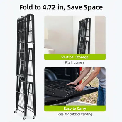 BUY 2 GET 2 FREE!*4-Tier Heavy Duty Rack – Includes FREE Storage Boxes